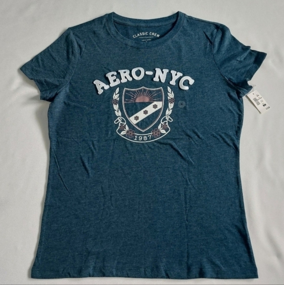 Aeropostale classic crew women's Gray‎ size XL